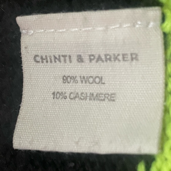 Chinti & Parker Wool & Cashmere Striped Sweater Sz M - Picture 5 of 8